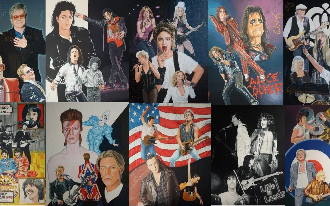 Inside My Art: Acrylic Portraits with Warren Anstiss aka ‘Artist Woz’