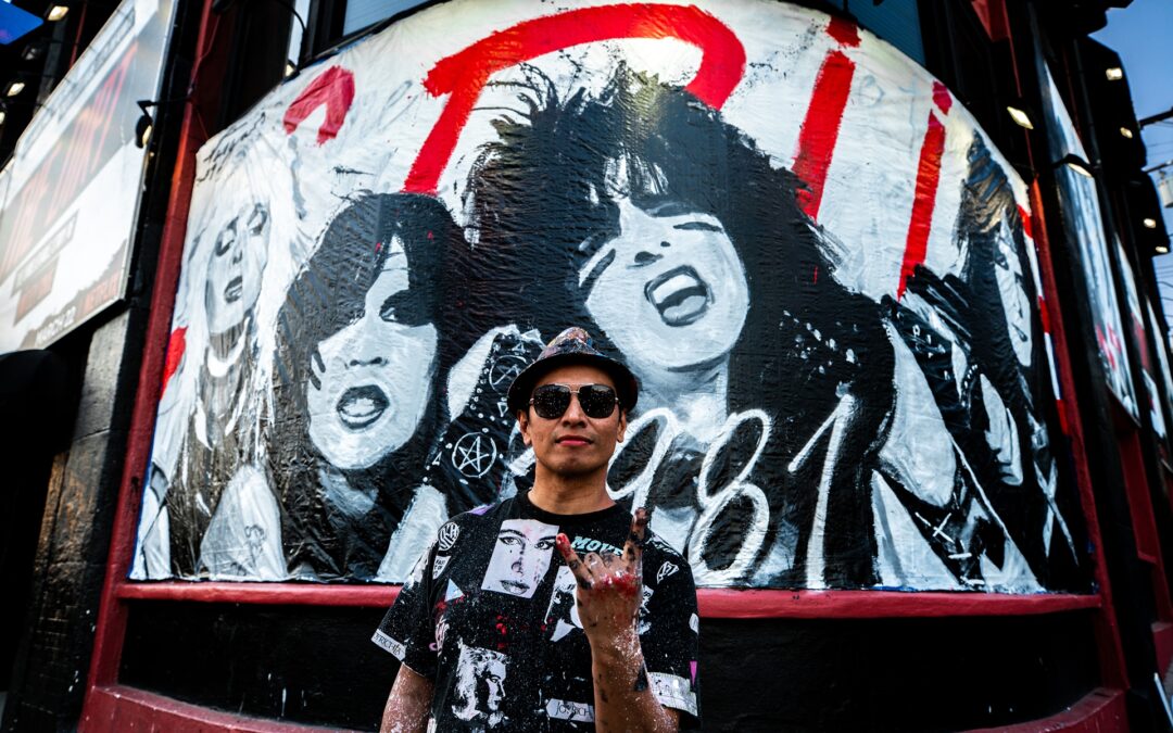 Painting Motley Crue’s ‘The Dirt’ Mural with Robert Vargas