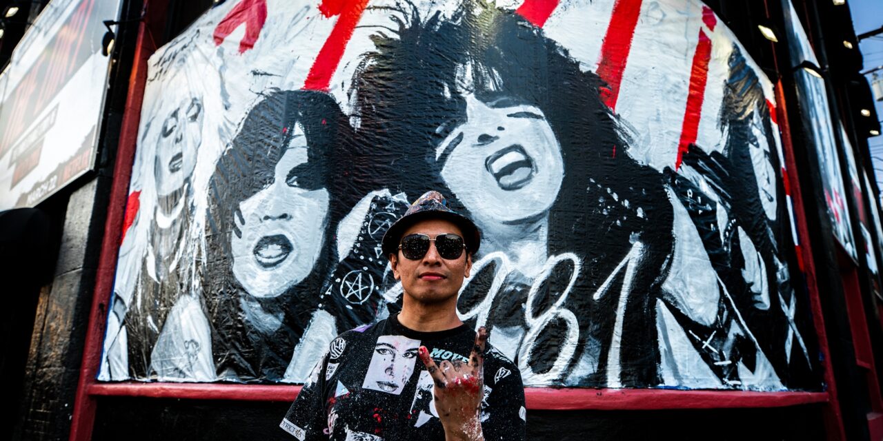 Painting Motley Crue’s ‘The Dirt’ Mural with Robert Vargas