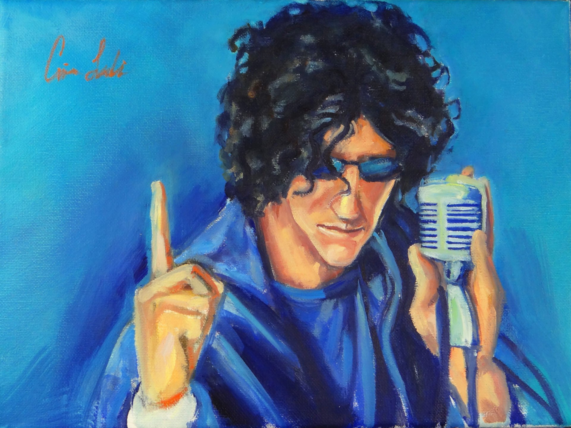 The Art Of A Howard Stern Interview Artist Waves A Voice Of The   HowardsternCL 